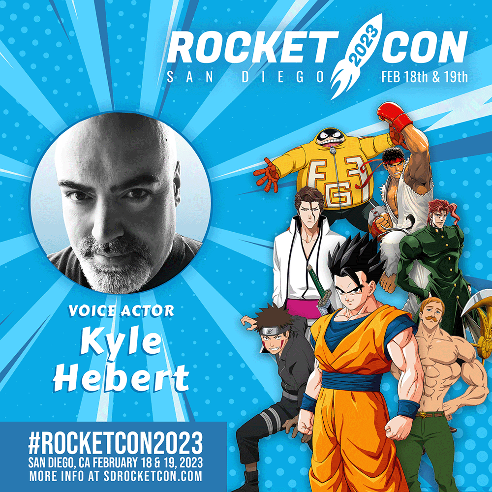 SD Rocket Con Special Guest | Kyle Hebert